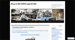 Desktop Screenshot of militarialagleize1944blog.com